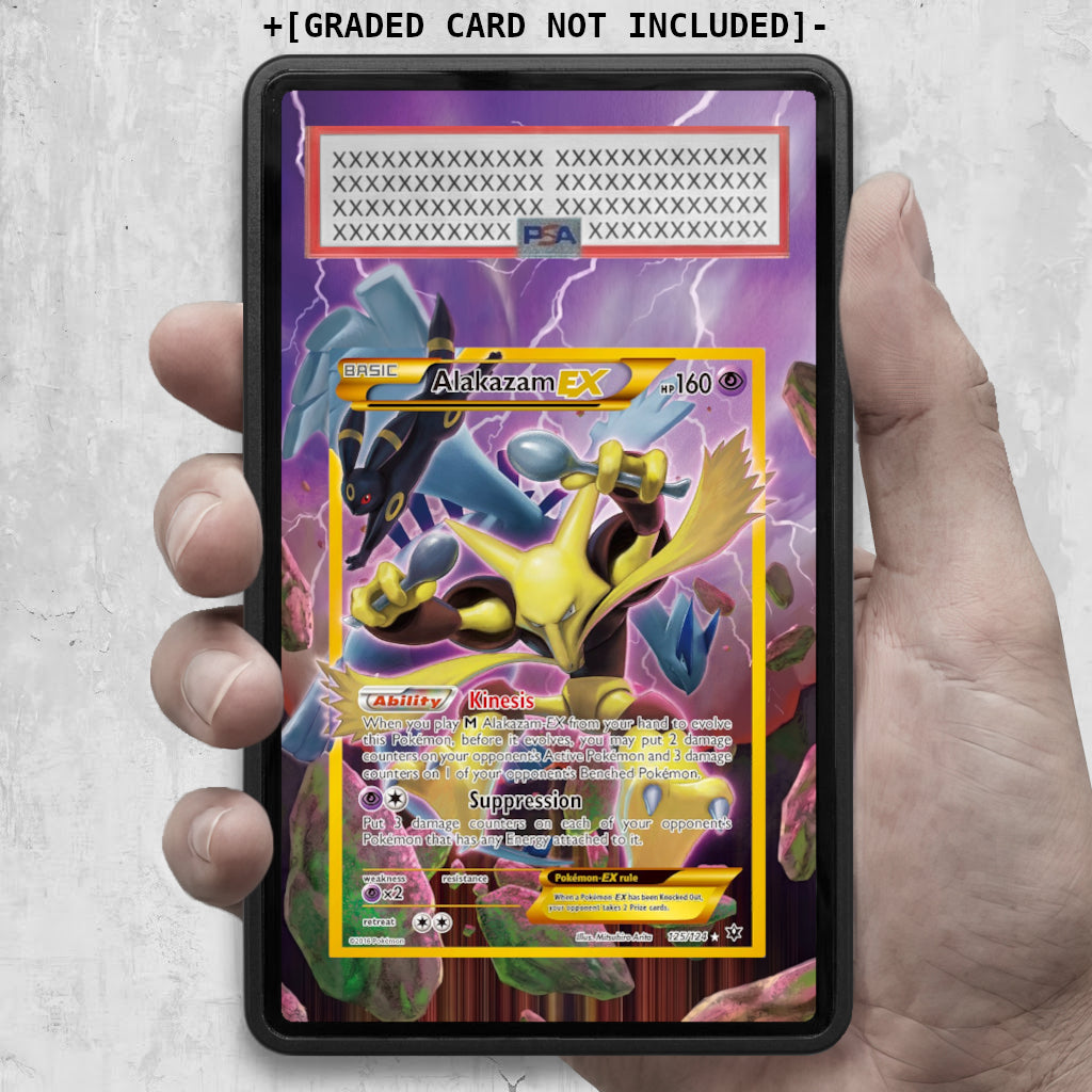 [UNIT: 125/124] // Alakazam EX Extended Art Display Case - Graded