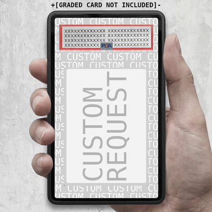 Custom Extended Art Display Case - Graded