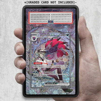 [UNIT: 286/217] // N's Zoroark ex Extended Art Display Case - Graded