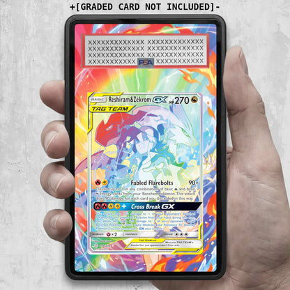 [UNIT: 259/236] // Reshiram & Zekrom GX Extended Art Display Case - Graded