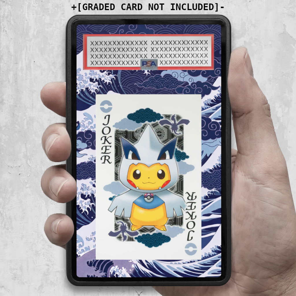 Maiko & Okuge Lugia Poncho Pikachu Joker Extended Art Display Case - Graded