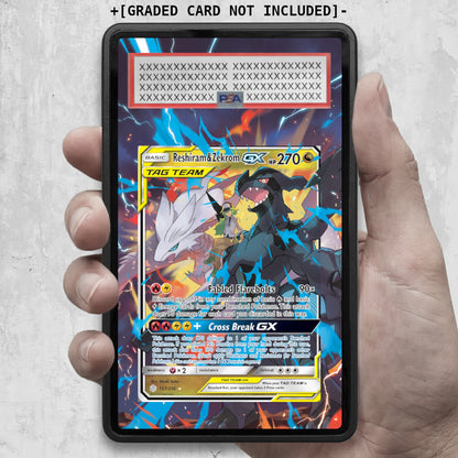 [UNIT: 157/236] // Reshiram & Zekrom GX Extended Art Display Case - Graded
