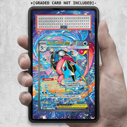 [UNIT: 116/086] // Mega Greninja ex Extended Art Display Case - Graded