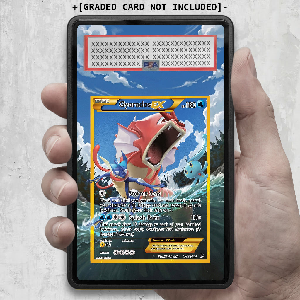 [UNIT: 123/122] // Gyarados EX Extended Art Display Case - Graded