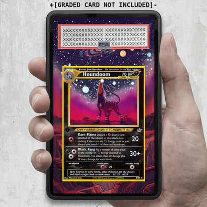 [UNIT: 8/64] // Houndoom Extended Art Display Case - Graded