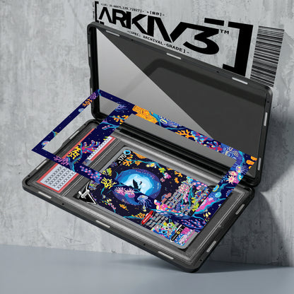 ARKIV3 PSA graded exploded mockup