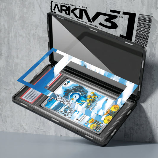 ARKIV3 PSA graded exploded mockup