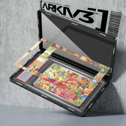 ARKIV3 PSA graded exploded mockup