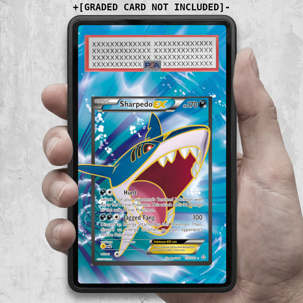 [UNIT: 152/160] // Sharpedo EX Extended Art Display Case - Graded