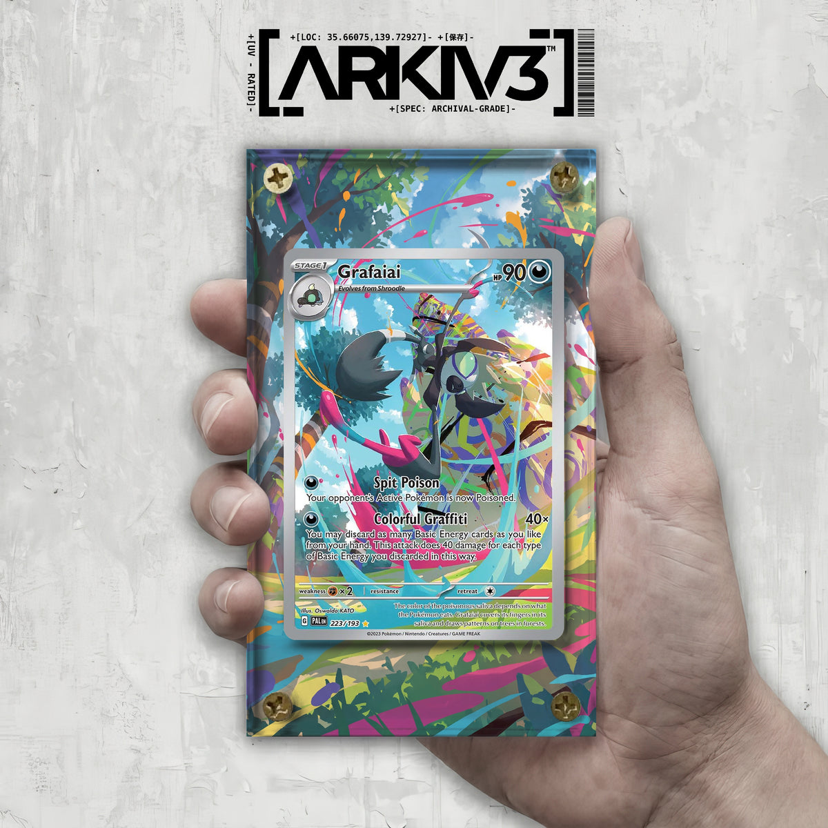 [UNIT: 223/193] // Grafaiai Extended Art Display Case - Raw