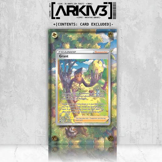 [UNIT: GG62/70] // Grant Extended Art Display Case - Raw