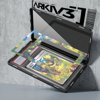 ARKIV3 PSA graded exploded mockup