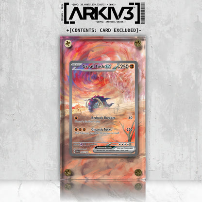 [UNIT: 246/198] // Great Tusk ex Extended Art Display Case - Raw