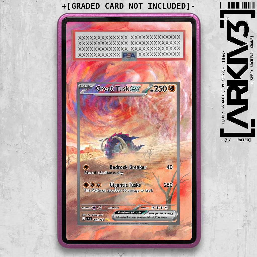 ARKIV3 PSA graded front - Purple