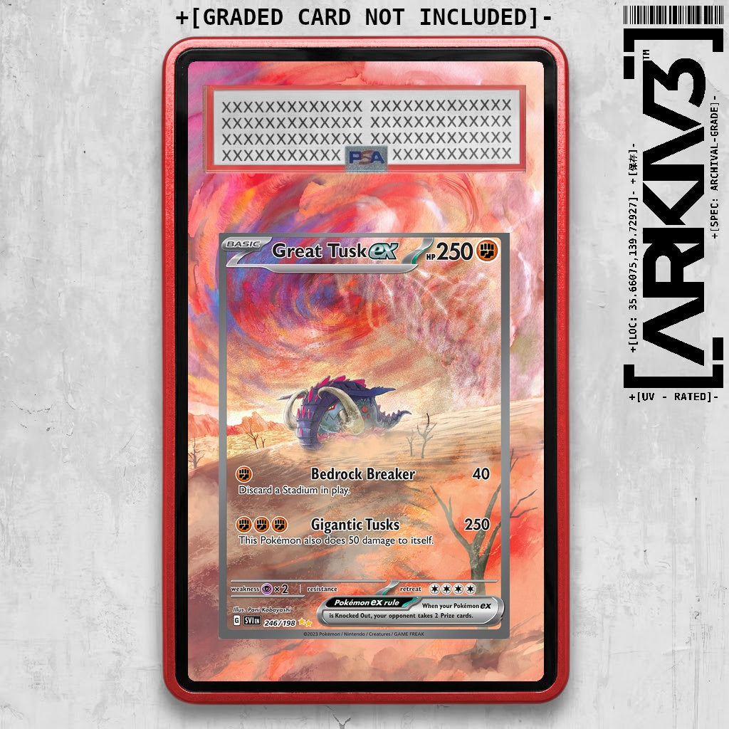 ARKIV3 PSA graded front - Red
