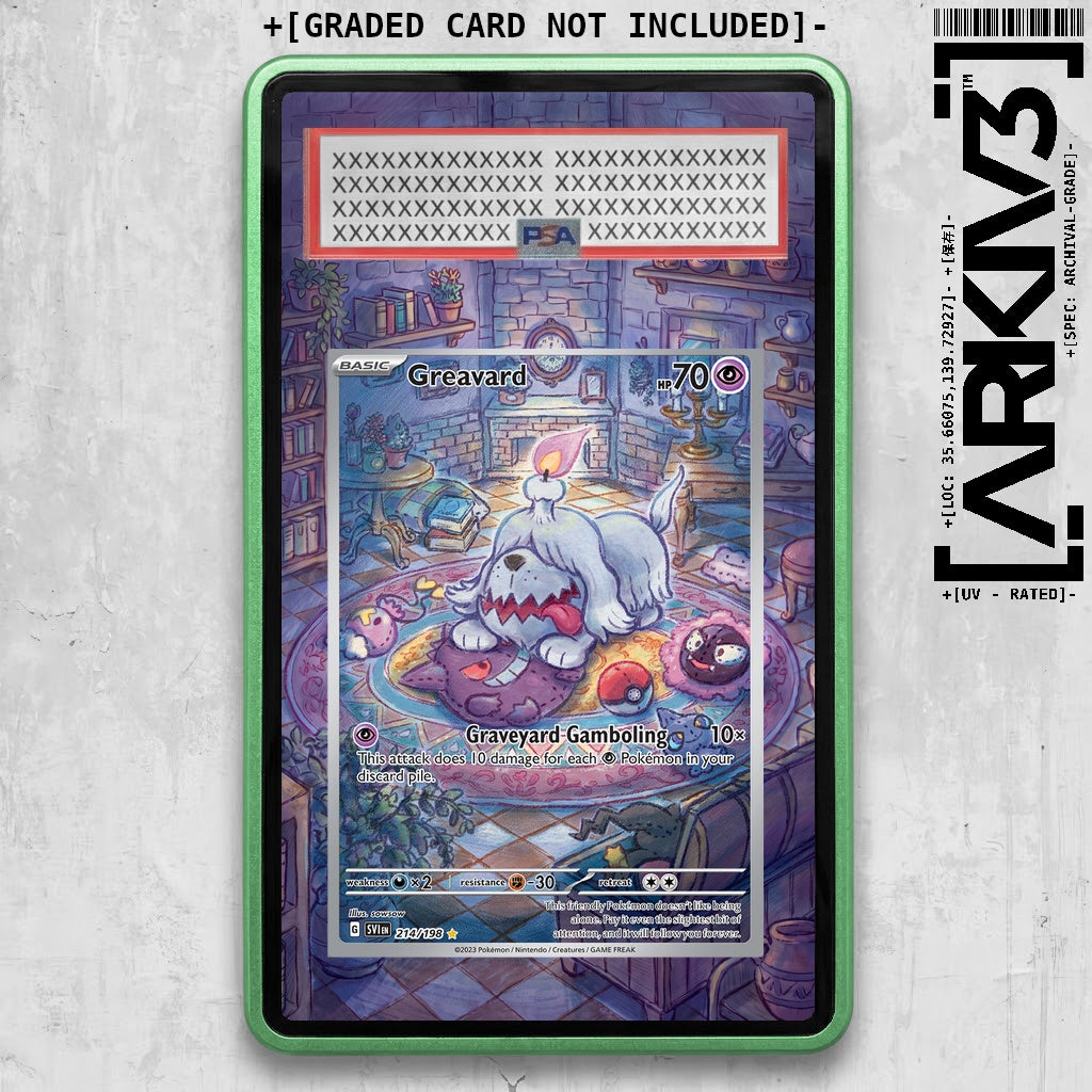 ARKIV3 PSA graded front - Green