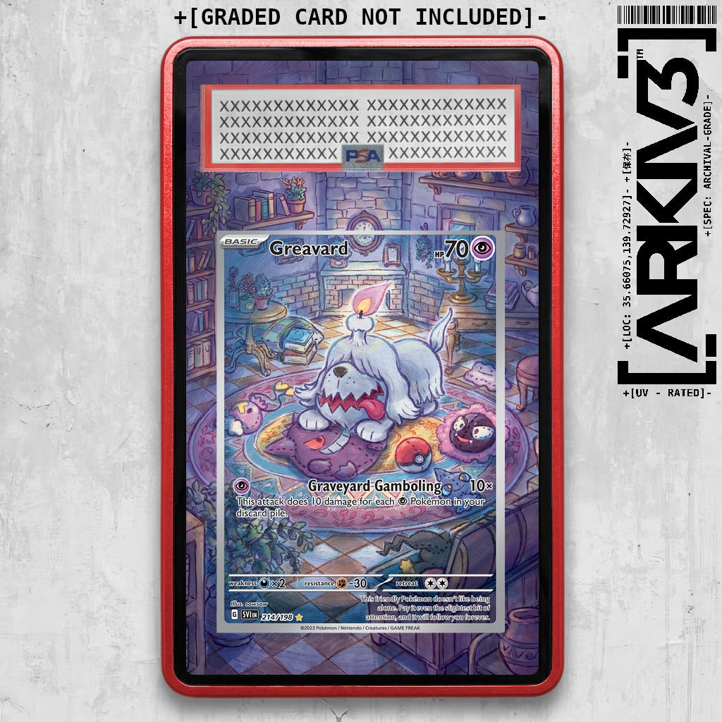 ARKIV3 PSA graded front - Red