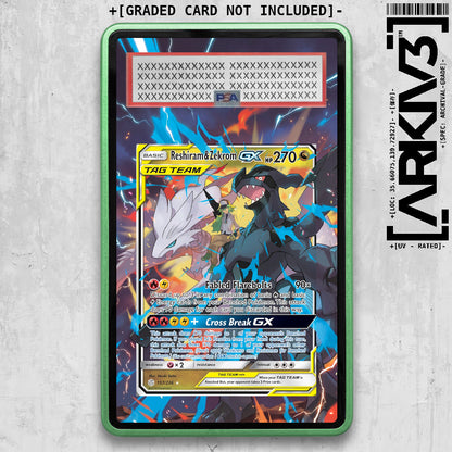 [UNIT: 157/236] // Reshiram & Zekrom GX Extended Art Display Case - Graded