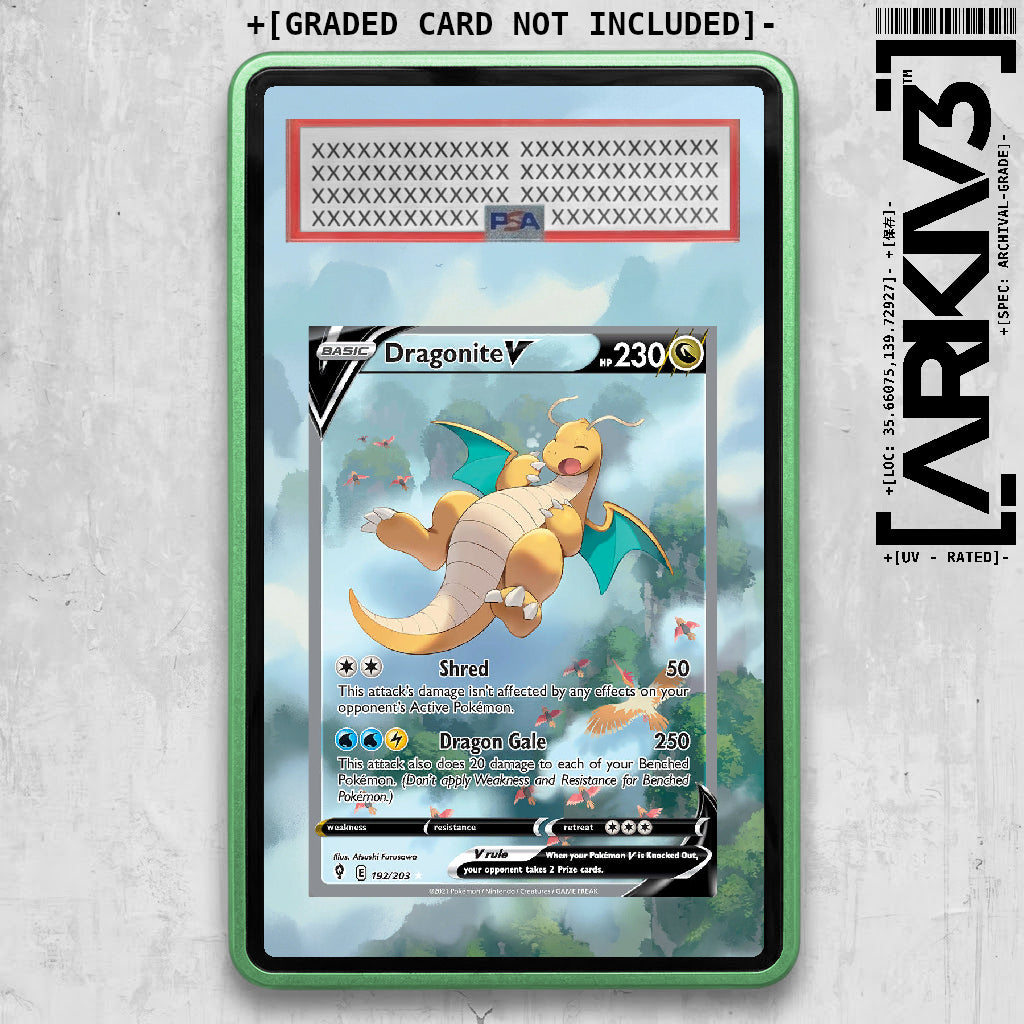 ARKIV3 PSA graded front - Green
