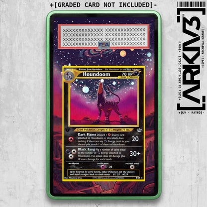 [UNIT: 8/64] // Houndoom Extended Art Display Case - Graded