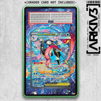 [UNIT: 116/086] // Mega Greninja ex Extended Art Display Case - Graded