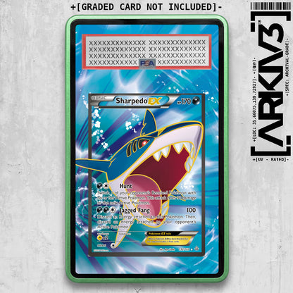 [UNIT: 152/160] // Sharpedo EX Extended Art Display Case - Graded