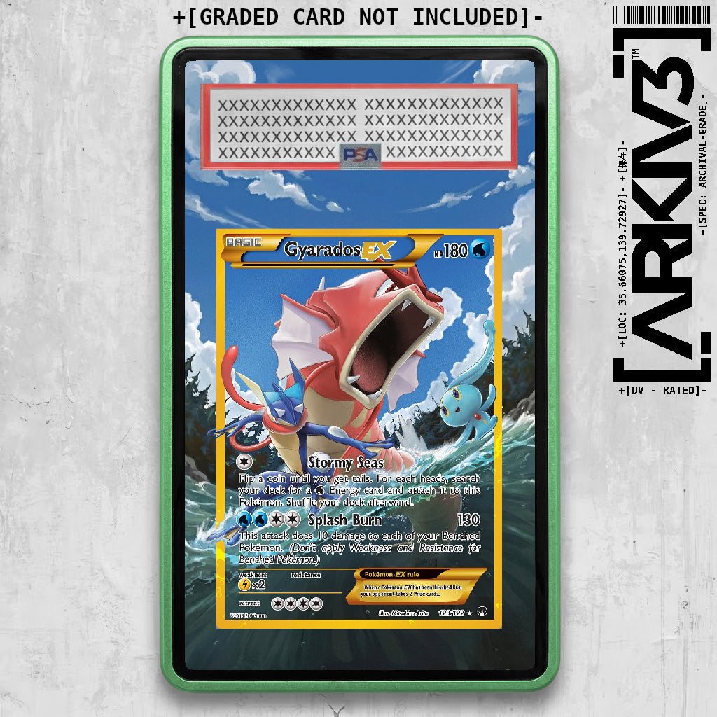 [UNIT: 123/122] // Gyarados EX Extended Art Display Case - Graded