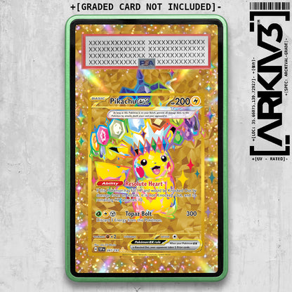 [UNIT: 247/191 // Pikachu ex Extended Art Display Case - Graded