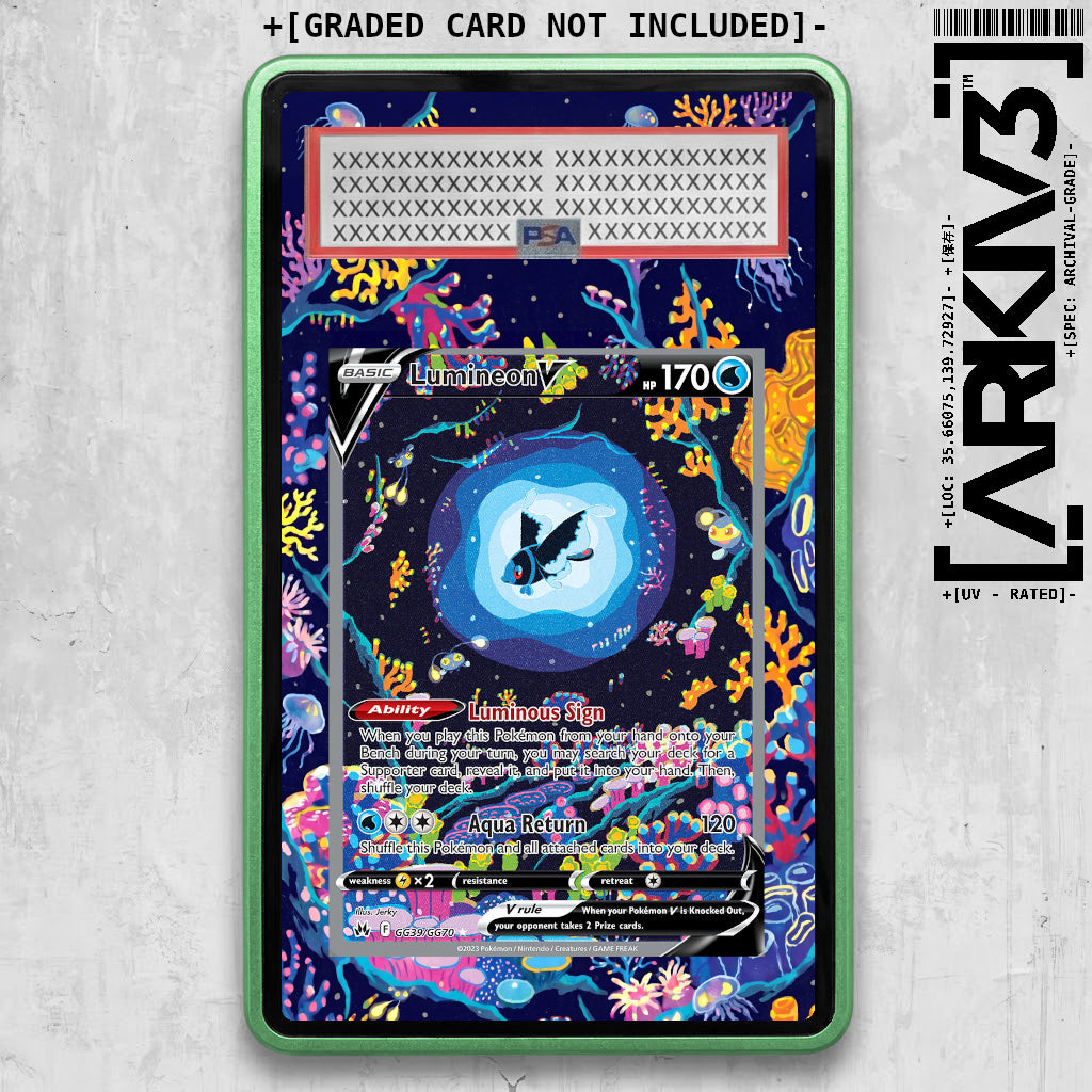 ARKIV3 PSA graded front - Green