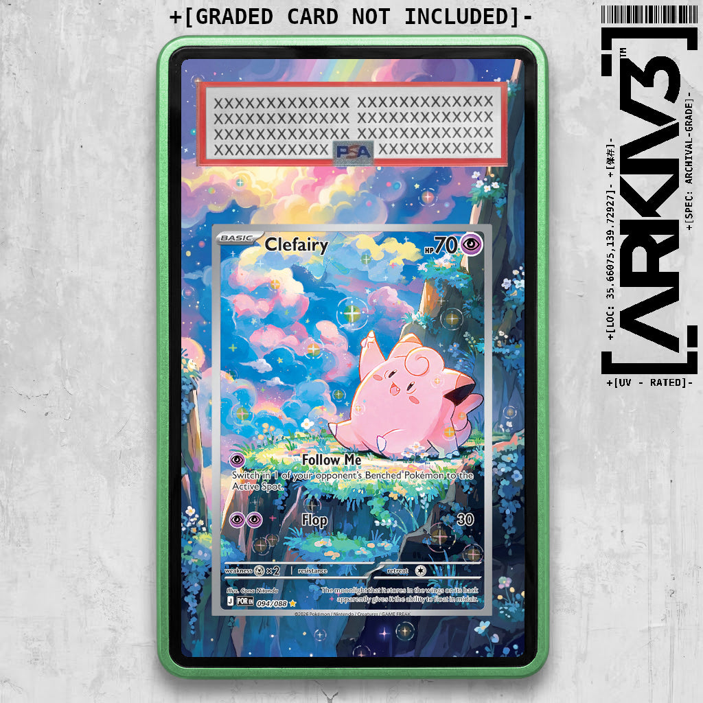 [UNIT: 094/088] // Clefairy Extended Art Display Case - Graded