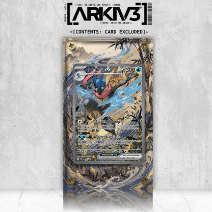 [UNIT: 132] // Greninja ex Extended Art Display Case - Raw