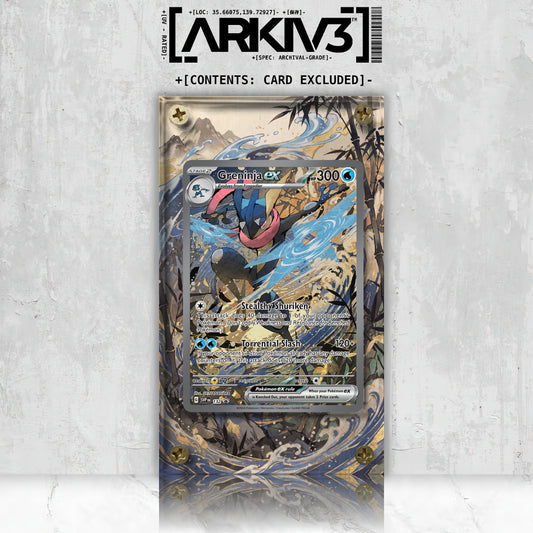[UNIT: 132] // Greninja ex Extended Art Display Case - Raw