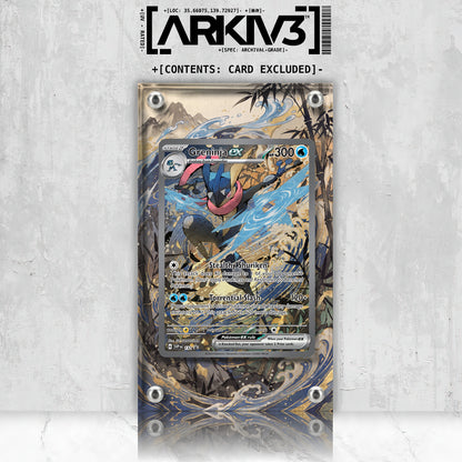 [UNIT: 132] // Greninja ex Extended Art Display Case - Raw