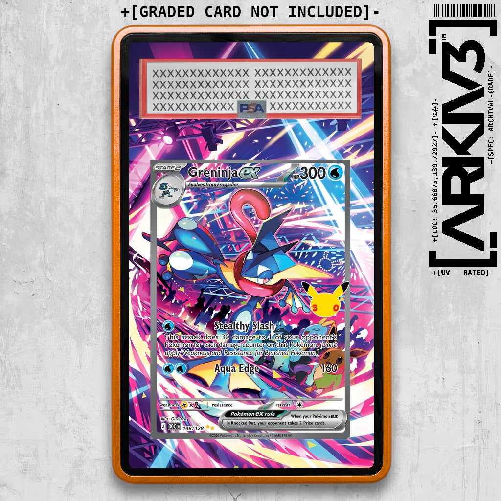 ARKIV3 PSA graded front - Orange