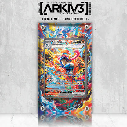 [UNIT: 214/167] // Greninja ex Extended Art Display Case - Raw