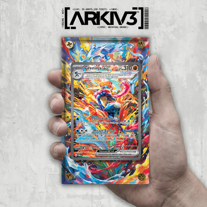 [UNIT: 214/167] // Greninja ex Extended Art Display Case - Raw
