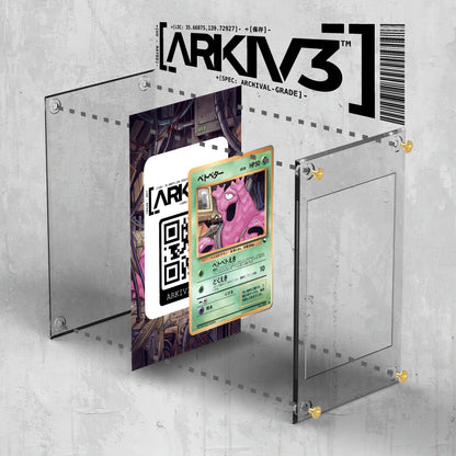[UNIT: 088] // Grimer Extended Art Display Case - Raw