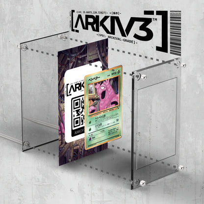 [UNIT: 088] // Grimer Extended Art Display Case - Raw
