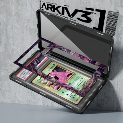 ARKIV3 PSA graded exploded mockup