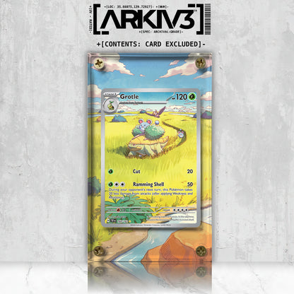 [UNIT: 164/162] // Grotle Extended Art Display Case - Raw