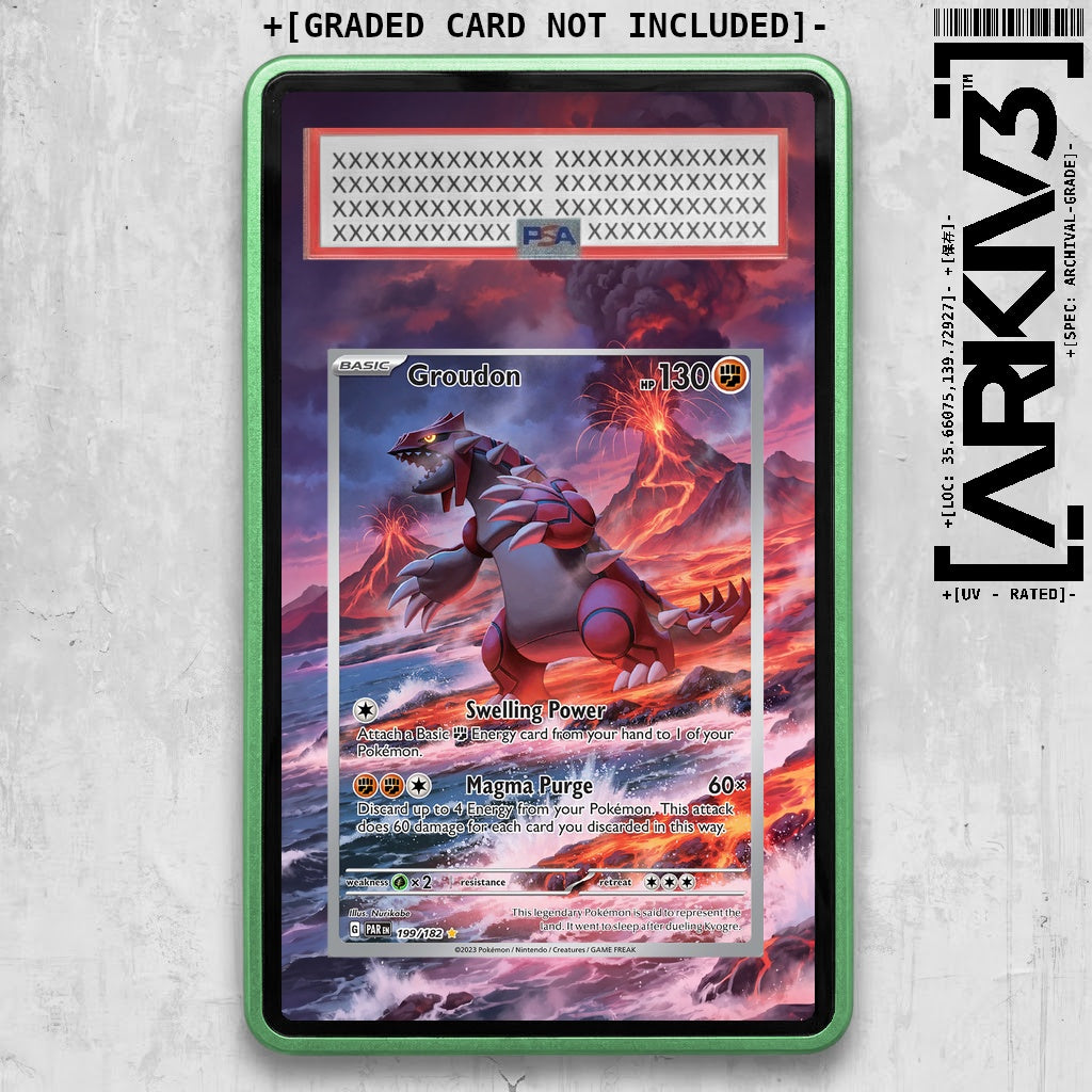 ARKIV3 PSA graded front - Green