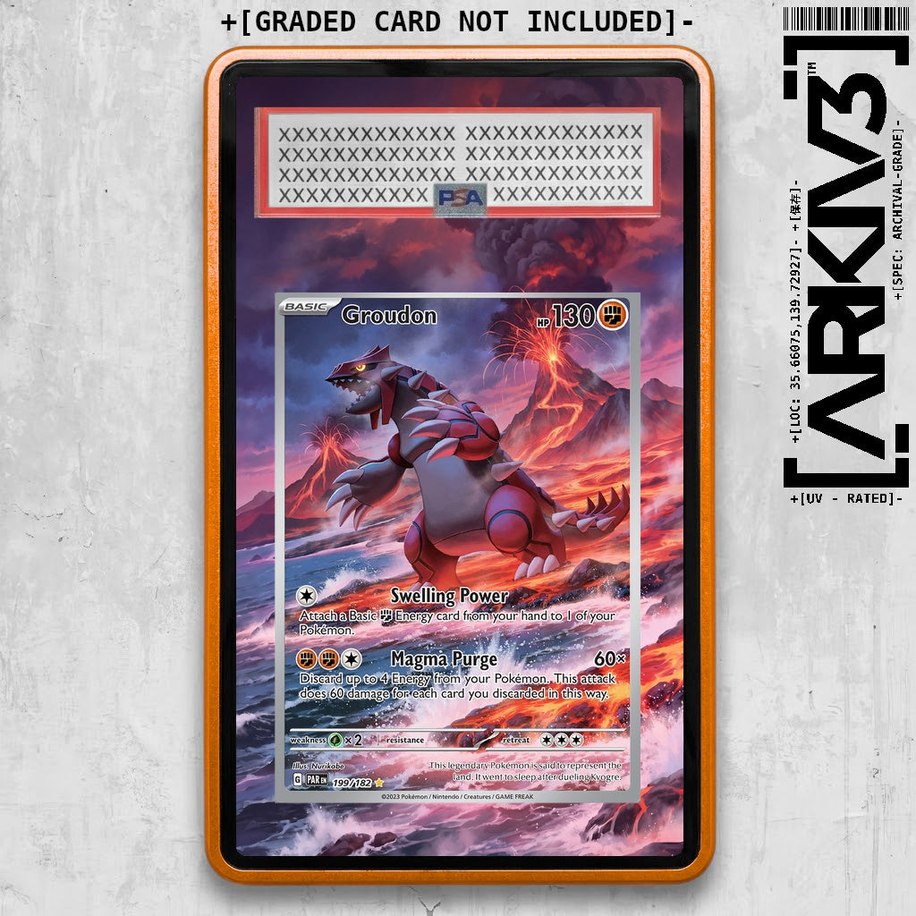 ARKIV3 PSA graded front - Orange