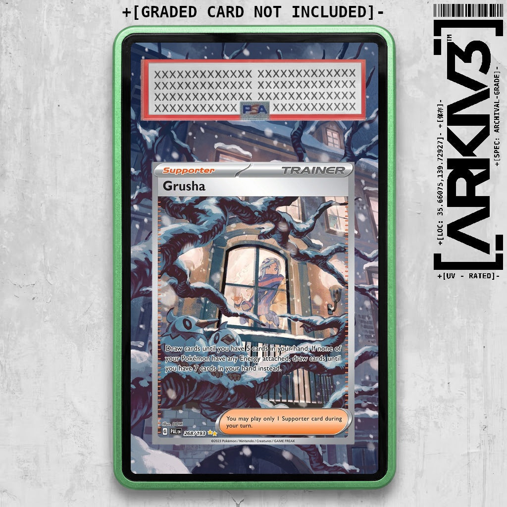 ARKIV3 PSA graded front - Green