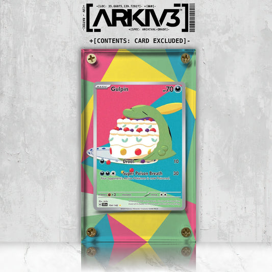 [UNIT: 154/142] // Gulpin Extended Art Display Case - Raw