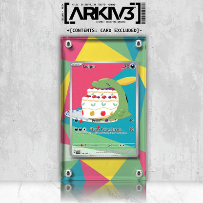 [UNIT: 154/142] // Gulpin Extended Art Display Case - Raw