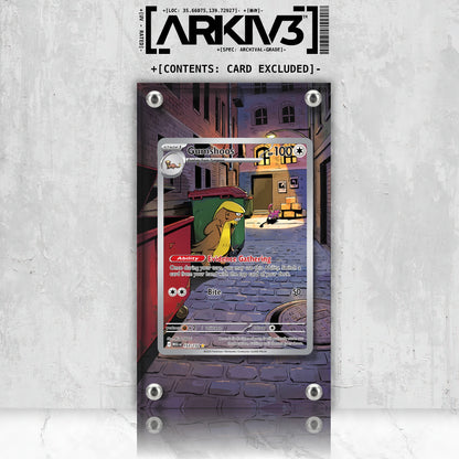 [UNIT: 153/132] // Gumshoos Extended Art Display Case - Raw