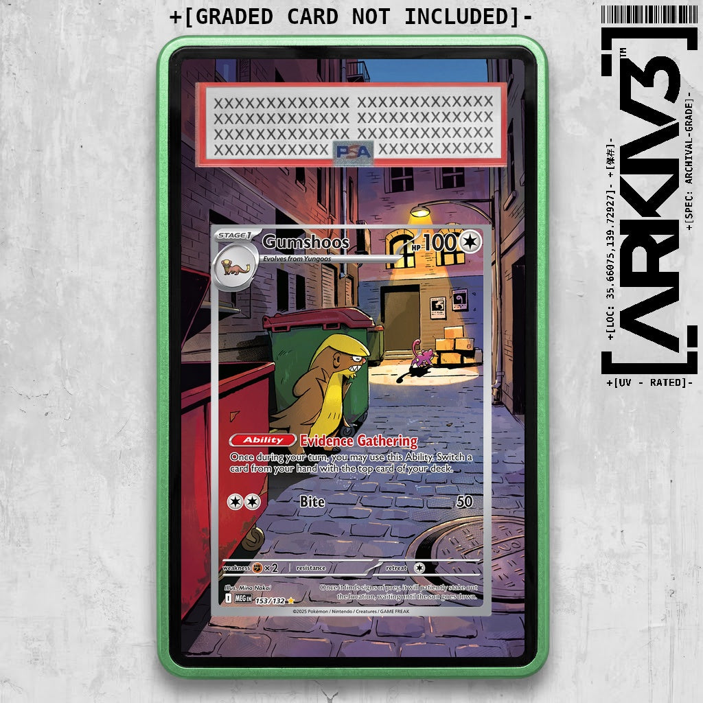 ARKIV3 PSA graded front - Green