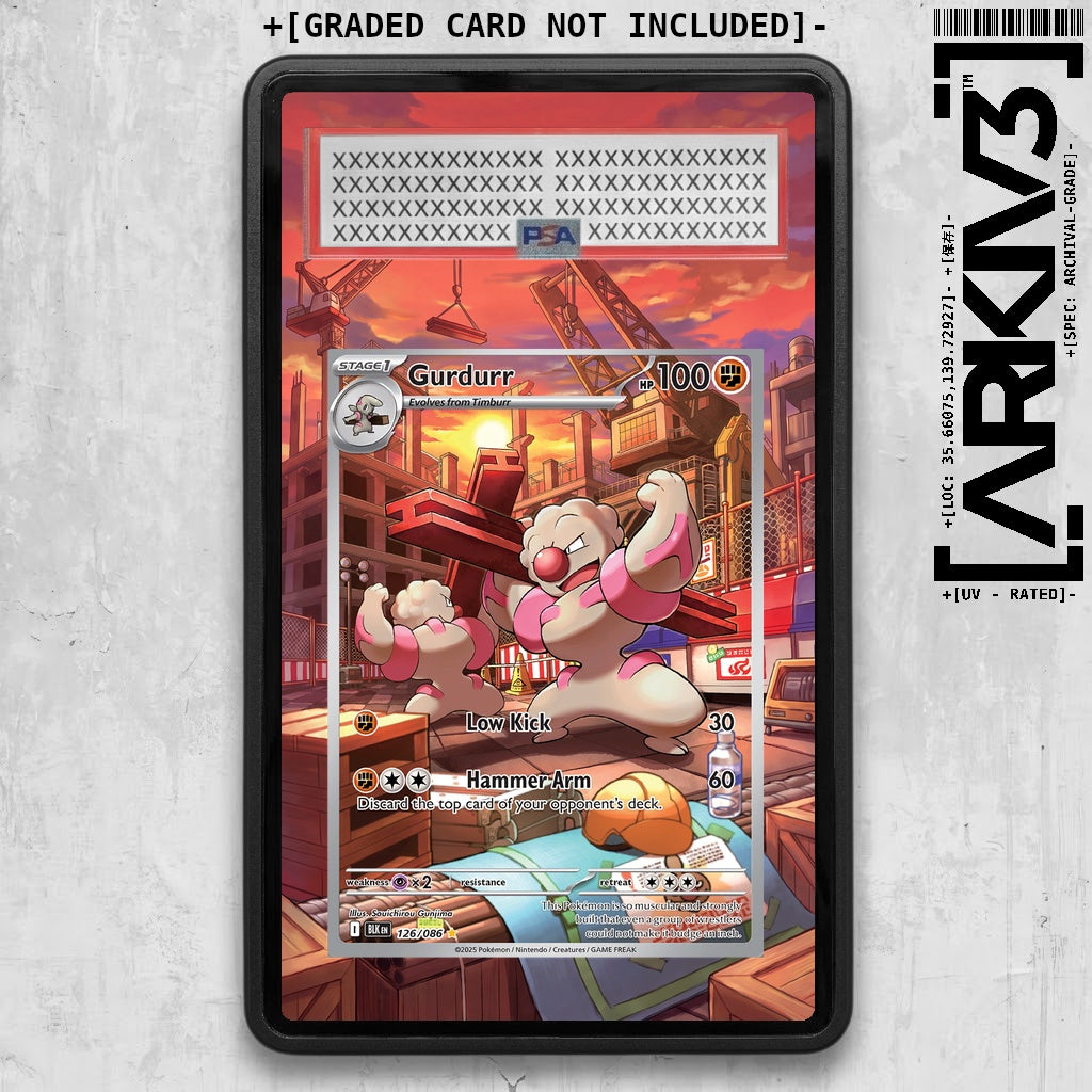 ARKIV3 PSA graded front - Black