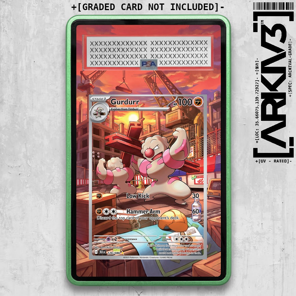 ARKIV3 PSA graded front - Green