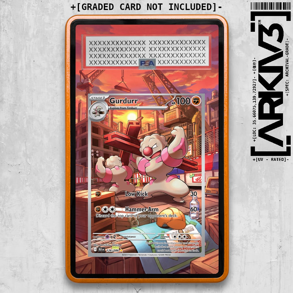 ARKIV3 PSA graded front - Orange